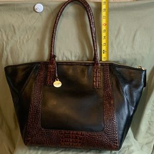 Brahmin Crocodile Tote XL Vintage New w/out tags